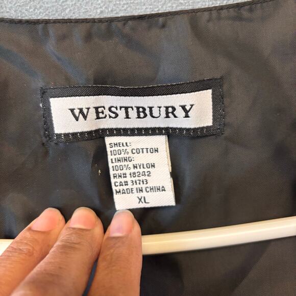 Westbury Halloween Vest Pumpkin Candy Corn Witch Spider Womens XL Fun Holiday - Picture 3 of 8